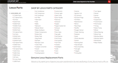 Desktop Screenshot of lexuspart.net